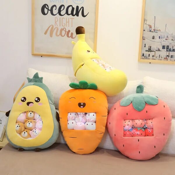 Fruits en peluche Kawaii