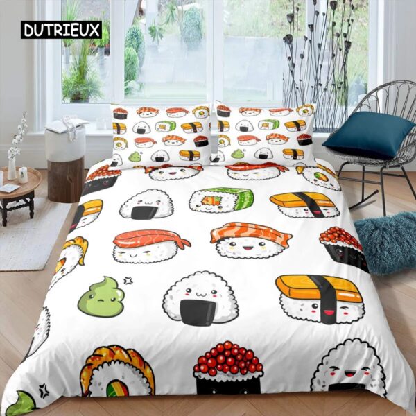 Ensemble de lit Sushi Kawaii